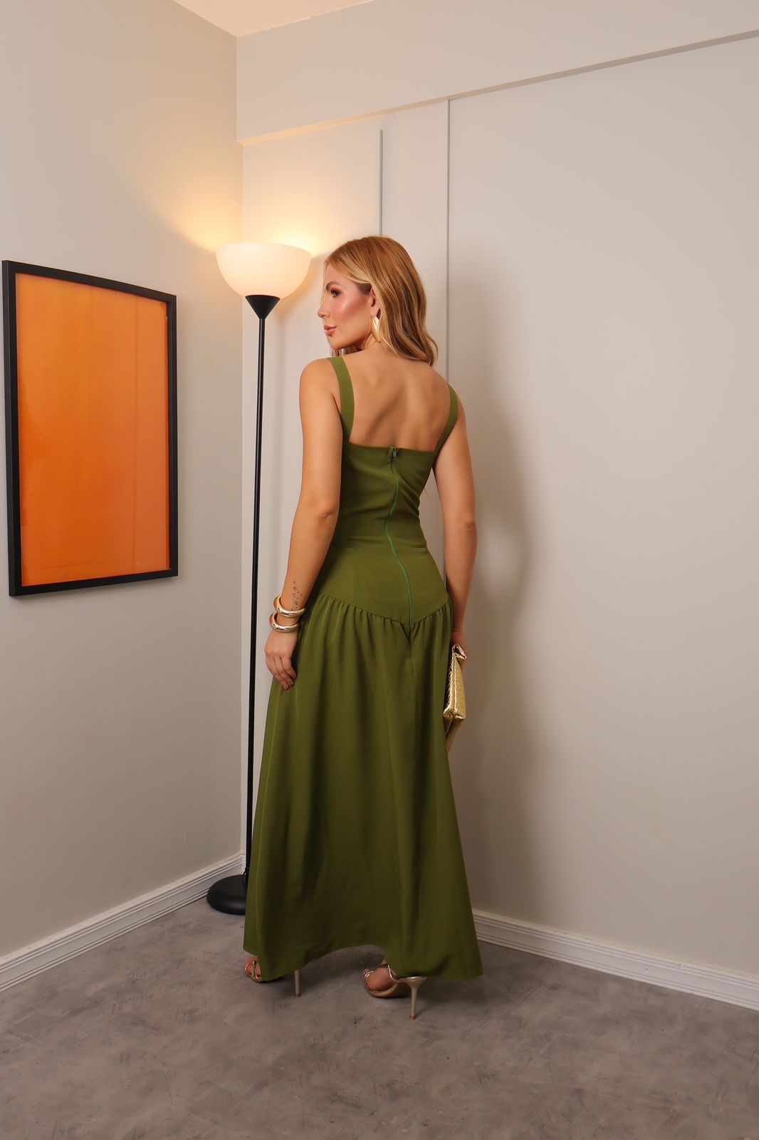 Vestido Oliva Élise